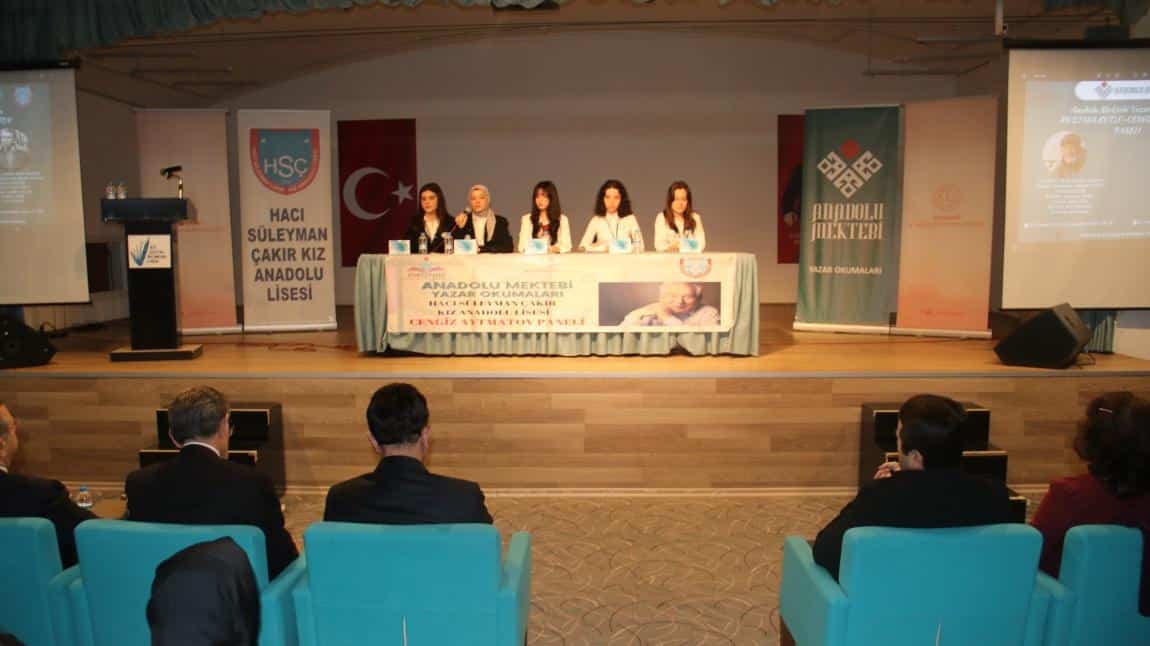 Anadolu Mektebi İl Paneli Okulumuz Öğrencilerince Yapıldı.